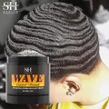 Pommade de contrôle des vagues naturelles pour hommes noirs maintien du bain 2023 vagues style