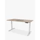 Bisley Sit & Stand Height Adjustable Oak Veneer Top Desk, 120cm