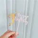 New Fairy Flower Fairy Acrylic Cake Topper Macarons Color Fairy Stick Cake Topper Kid Birthday Party