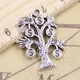 10pcs Charms Money Tree 29x21mm Antique Silver Color Pendants Making DIY Handmade Jewelry Factory