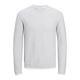 JACK&JONES JUNIOR Jungen JORTWINN Knit Crew Neck JNR Pullover, Light Grey Melange, 140