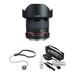 Rokinon 14mm f/2.8 IF ED UMC Lens with Accessory Kit for Canon EF FE14M-C