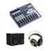 Soundcraft Notepad-12FX Mixer, JBL Reference Monitors, and AKG Headphones Kit NOTEPAD-12FX