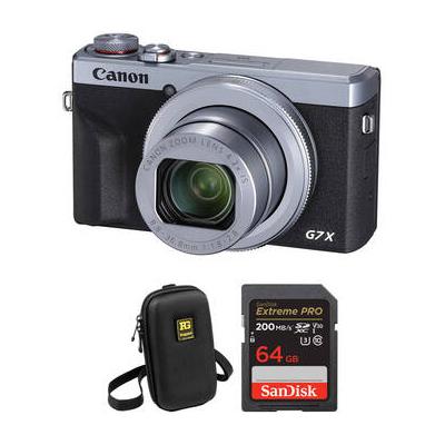 Canon PowerShot G7 X Mark III Digital Camera with Accessories Kit (Silver) 3638C001