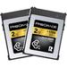 ProGrade Digital 2TB CFexpress 2.0 Type B Gold Memory Card (2-Pack) PGCFX2TBAS2BH