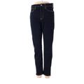 Gap Jeans - Super Low Rise Straight Leg Denim: Blue Bottoms - Women's Size 4 - Indigo Wash