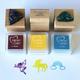 Wonderland Rubber Stamp Set | Unicorn Rainbow Fairy Kids Children's Stamps