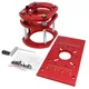 Router Lift with Fixed Base - Aluminum Router Insert Plate - Woodworking Universal Router Lift Base