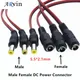 1/5/10pcs Male Female DC Power Connector 5V 12V 5.5x2.1mm Wire Cable Plug Adapter for TV Camera 5050