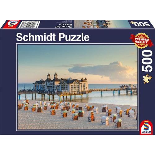 Schmidt 57388 - Ostseebad Sellin, Puzzle, 500 Teile - Schmidt Spiele