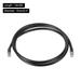 BNC Male to BNC Male Coaxial Cable RG8 10mm Low Loss for Cameras - Black