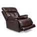 Sumptuous Top Grain Leather Power Recliner with Adjustable Headrest