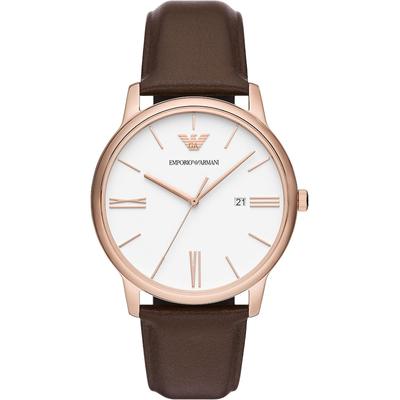 Emporio Armani Herrenuhr Edelstahl One Size Herren Image