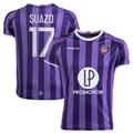 "Maillot Extérieur 23/24 Toulouse Football Club - Enfant avec flocage Suazo 17"