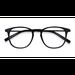 Unisex s square Black Acetate, Metal Prescription eyeglasses - Eyebuydirect s Villeneuve