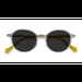 Unisex s round Clear Yellow Acetate Prescription sunglasses - Eyebuydirect s Ice Cream