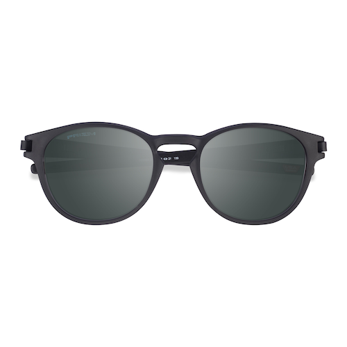 Male s round Matte Black Plastic Prescription sunglasses - Eyebuydirect s Oakley Latch