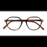 Unisex s square Striped Acetate Prescription eyeglasses - Eyebuydirect s Ray-Ban RB5395 Thalia