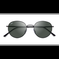 Unisex s round Black Metal Prescription sunglasses - Eyebuydirect s Ray-Ban RB3681