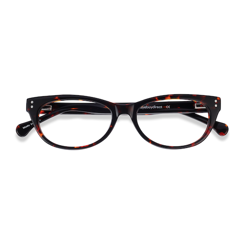 Female s horn Brown/Tortoise Acetate Prescription eyeglasses - Eyebuydirect s Monica