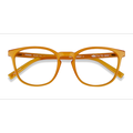 Unisex s square Yellow Eco Friendly,Plastic Prescription eyeglasses - Eyebuydirect s Persea