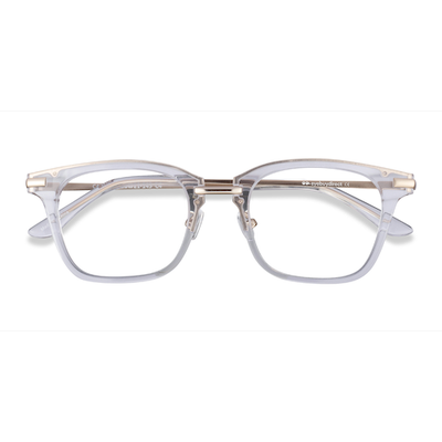 Female s square Clear Acetate, Metal Prescription eyeglasses - Eyebuydirect s Candela