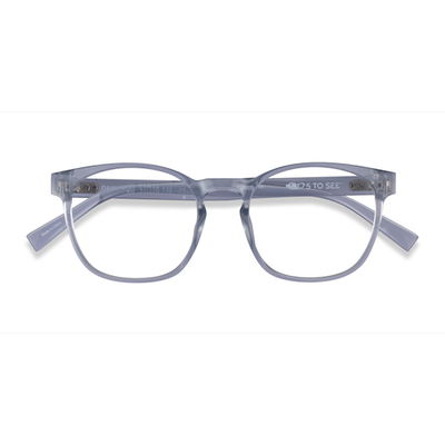 Unisex s square Clear Plastic Prescription eyeglasses - Eyebuydirect s Oakwood