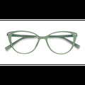 Female s horn Green Plastic Prescription eyeglasses - Eyebuydirect s Elm