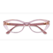 Female s horn Transparent Pink Plastic Prescription eyeglasses - Eyebuydirect s Vogue Eyewear VO5478B