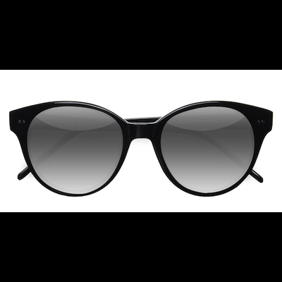 Female s horn Black Acetate Prescription sunglasses - Eyebuydirect s Angie