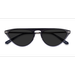 Female s horn Clear Gray Acetate,Metal Prescription sunglasses - Eyebuydirect s Satellite