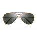 Unisex s aviator Legend Gold Metal Prescription sunglasses - Eyebuydirect s Ray-Ban RB3625 New Aviator