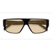 Unisex s aviator Black Acetate Prescription sunglasses - Eyebuydirect s Lina
