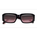 Unisex s square Black Acetate Prescription sunglasses - Eyebuydirect s ARNETTE Thekidd