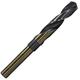 Drill America - KFDRSD7/8 7/8" Reduced Shank High Speed Steel Black & Gold KFD Drill Bit with 1/2" Shank, KFD Series