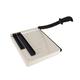 HFS(R) Paper Cutter Metal Base - Guillotine Blade Trimmer for Office, Home, School (A4-12'' Paper Cutter)