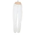 Paige Jeans - Mid/Reg Rise: White Bottoms - Women's Size 27