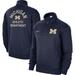 Men's Nike Navy Michigan Wolverines Campus Athletic Department Quarter-Zip Sweatshirt