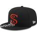 Men's New Era Black Chicago White Sox Meteor 59FIFTY Fitted Hat