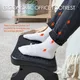 Under Desk Footrest Ergonomic Foot Stool with Massage Rollers Max-Load 120Lbs Desk Leg Rest Pain