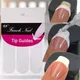 3 Pack New French Type Manicure Nail Art Tips Tape Sticker Guide Stencil (Color: White)