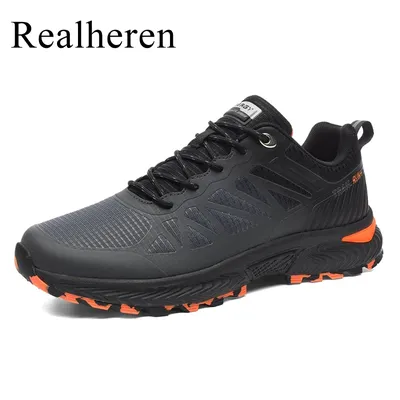 Men Waterproof Trail Running Shoes Sneakers Sports Jogging Trainers Sport Shoes Outdoor Walking