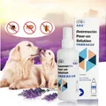 Spray topique anti-puces et anti-tiques pour animaux de compagnie parfum frais parfum naturel