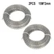 2 Sets Core-reinforced Grass Trimmer Line 2.0 - 3.0 Mm X 15m (30m) Line Spool Lawn Trimmer Spare