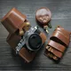 Luxury Z-fc Case Pu Leather Camera Case Z50 Bag For Nikon ZFC Z-fc Z50 Camera bag Open Battery Strap