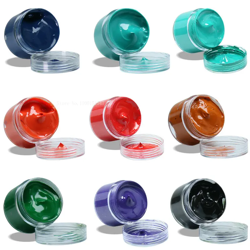 Lederfarbe, Schuhcreme, Färbung für Tasche, Sofa, Autositz, Kratzer, 30 ml, bunte Lederfarbe, Reparatur, Restaurierung, Farbwechselfarbe Image