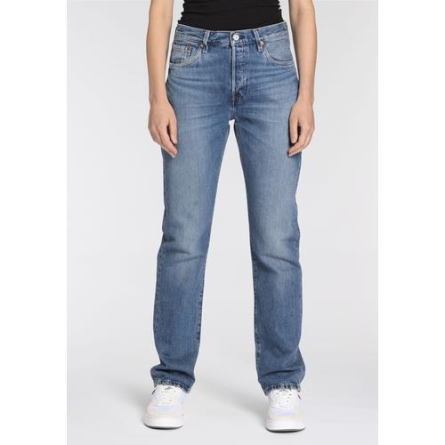 "5-Pocket-Jeans LEVI'S ""Jeans Jeans 501 JEANS"" Gr. 26, Länge 30, bunt (blue from green) Damen Jeans 5-Pocket-Jeans"