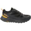 Wanderschuh JACK WOLFSKIN "TERRAVENTURE TEXAPORE LOW M", Gr. 42, schwarz, Textil, Synthetik, sportlich, Schuhe, wasserdicht