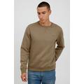 Sweatshirt BLEND "BLEND BHDownton Crew neck sweatshirt - 20712522" Gr. x l, grau (lead gray) Herren Sweatshirts