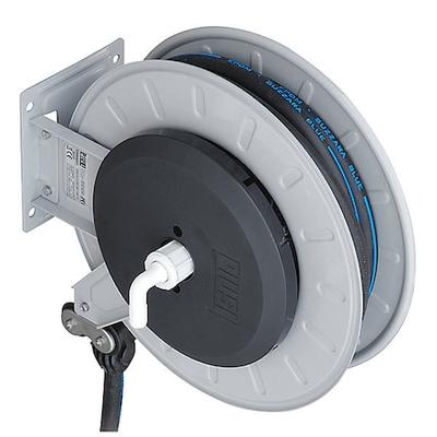PIUSI F00750340 Spring Return Hose Reel, 3/4 in Hose Diameter, 26 1/4 ft